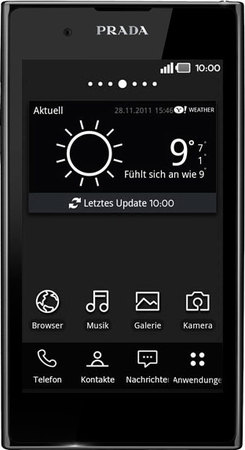 Смартфон LG P940 Prada 3 Black - Пенза